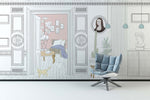 Évasion intérieure avec papier peint panoramique sur mesure - Vignette | Mr Papier Peint