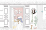 Évasion intérieure avec papier peint panoramique sur mesure - Vignette | Mr Papier Peint