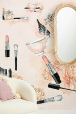 Peint Mural Délicatesse Aquarelle Beauté et Fleurs Sérénité - Vignette | Mr Papier Peint