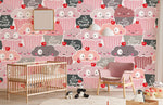 Papier peint mural Délicieuses Glaces douceur et rêve pour chambre bébé - Vignette | Mr Papier Peint