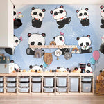 Papier Peint Mural des Adorables Pandas - Vignette | Mr Papier Peint