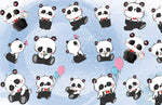 Papier Peint Mural des Adorables Pandas - Vignette | Mr Papier Peint