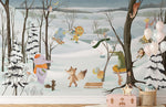 Papier Peint Mural des Animaux de la Neige - Vignette | Mr Papier Peint