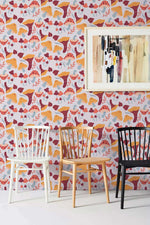 Papier peint mural Champignons Pleurote forêt enchantée et sérénité - Vignette | Mr Papier Peint