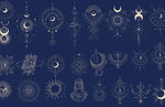 Papier peint mural Phases de la Lune ambiance mystique et apaisante - Vignette | Mr Papier Peint