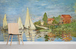 Papier peint mural Régates à Argenteuil élégance et sérénité - Vignette | Mr Papier Peint