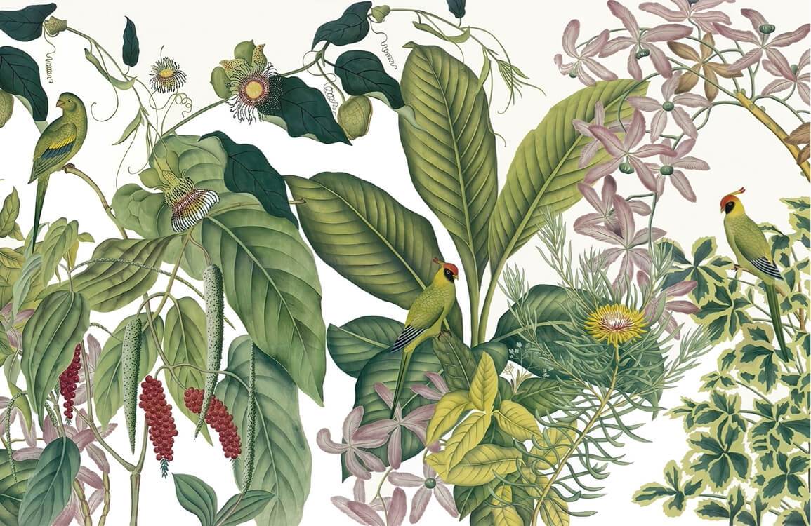 Papier peint mural des Tropiques - Le meilleur Papier peint panoramique Sur mesure