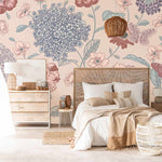 Papier peint mural d'hortensias - Vignette | Mr Papier Peint