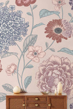 Papier peint mural d'hortensias - Vignette | Mr Papier Peint