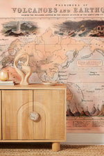 Mur d’Histoire avec Papiers Peints d’Infographies Anciennes - Vignette | Mr Papier Peint