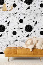 Papier peint mural divinatoire de baleine - Vignette | Mr Papier Peint