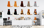 Papier Peint Mural Dos de Chat - Vignette | Mr Papier Peint