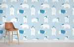 Papier peint mural d'ours polaire cartoon - Vignette | Mr Papier Peint