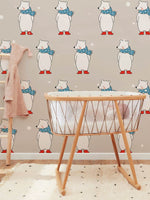 Mural d’ours polaire sérénité arctique et élégance murale - Vignette | Mr Papier Peint