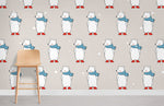 Mural d’ours polaire sérénité arctique et élégance murale - Vignette | Mr Papier Peint