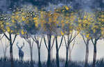 Papier peint mural Bosquet du Soir forêt mystique et sérénité - Vignette | Mr Papier Peint