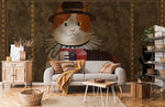 Papier peint mural du Chat Musicien - Vignette | Mr Papier Peint