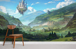 Papier peint mural Château ambulant de Howl évasion féerique - Vignette | Mr Papier Peint