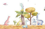 Papier peint mural du parc des dinosaures - Vignette | Mr Papier Peint