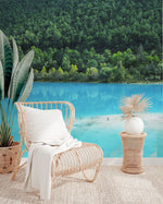 Papier peint mural Lac Céleste pour une décoration panoramique majestueuse - Vignette | Mr Papier Peint