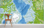Papier peint mural Pôle Nord magie hivernale et paysages féeriques - Vignette | Mr Papier Peint
