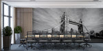 Papier peint mural du Pont de Londres gris - Vignette | Mr Papier Peint