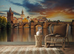 Papier peint mural du Pont de Prague - Vignette | Mr Papier Peint