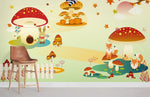 Papier peint mural du Royaume Champignon - Vignette | Mr Papier Peint