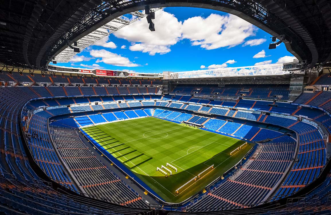 Papier peint mural du stade Bernabeu III - Le meilleur Papier peint panoramique Sur mesure