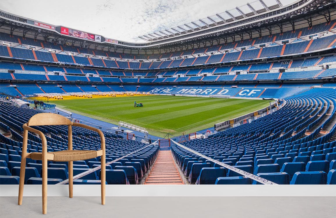 Papier peint mural du Stade Bernabeu - Le meilleur Papier peint panoramique Sur mesure