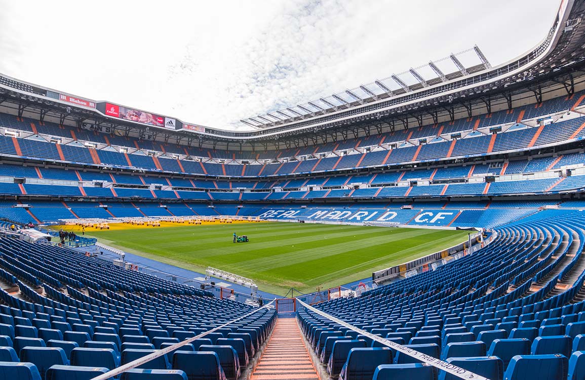 Papier peint mural du Stade Bernabeu - Le meilleur Papier peint panoramique Sur mesure