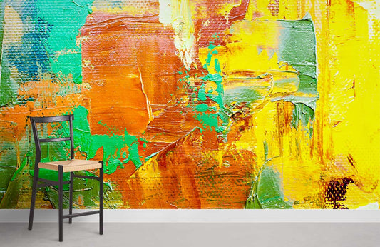 Papier peint mural éclat de couleur - Le meilleur Papier peint panoramique Sur mesure