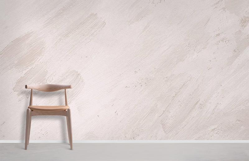 Papier peint mural effet béton crémeux - Le meilleur Papier peint panoramique Sur mesure