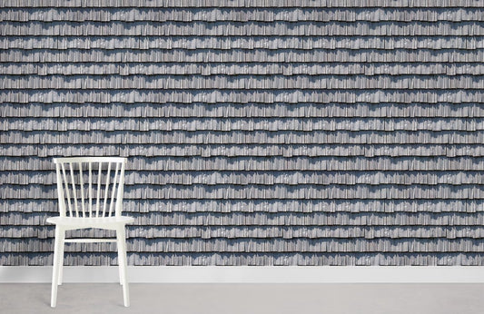 Papier peint mural effet copeaux de bois gris - Le meilleur Papier peint panoramique Sur mesure
