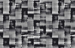 Éclat Moderne avec Papier Peint Mural Effet Glitch de Pinceau - Vignette | Mr Papier Peint
