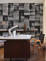 Éclat Moderne avec Papier Peint Mural Effet Glitch de Pinceau - Vignette | Mr Papier Peint