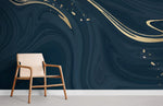 Mur d’Art avec Peint Mural Effet Marbre Noir Élégance Intemporelle - Vignette | Mr Papier Peint