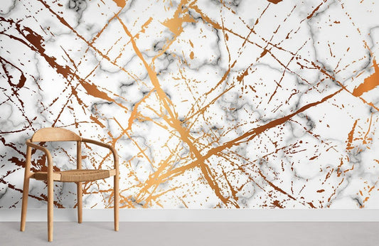 Papier Peint Mural Effet Marbre Teinté - Le meilleur Papier peint panoramique Sur mesure