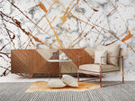Papier peint mural effet marbre teinté pour une élégance moderne - Vignette | Mr Papier Peint