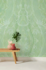 Papier peint mural effet marbre vert clair - Vignette | Mr Papier Peint