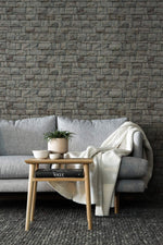 Papier peint mural effet briques pour une ambiance chaleureuse et tendance - Vignette | Mr Papier Peint