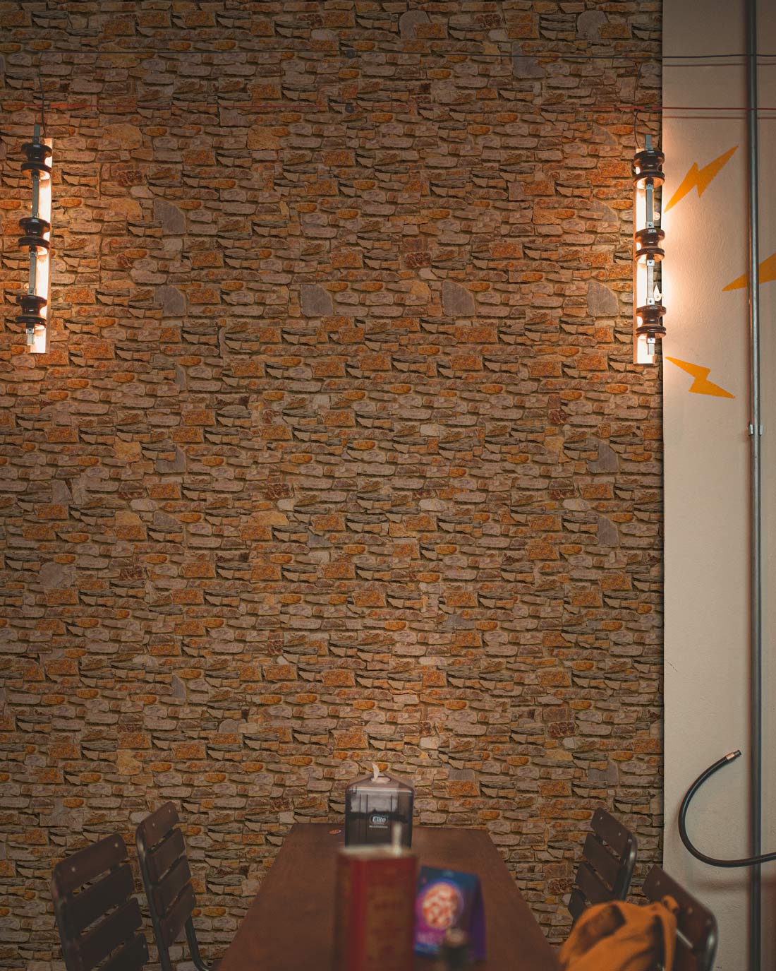 Papier peint mural effet mur de briques - Le meilleur Papier peint panoramique Sur mesure