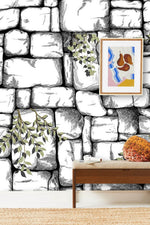 Papier peint mural effet pierre pour une élégance authentique - Vignette | Mr Papier Peint