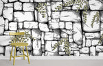 Papier peint mural effet pierre pour une élégance authentique - Vignette | Mr Papier Peint