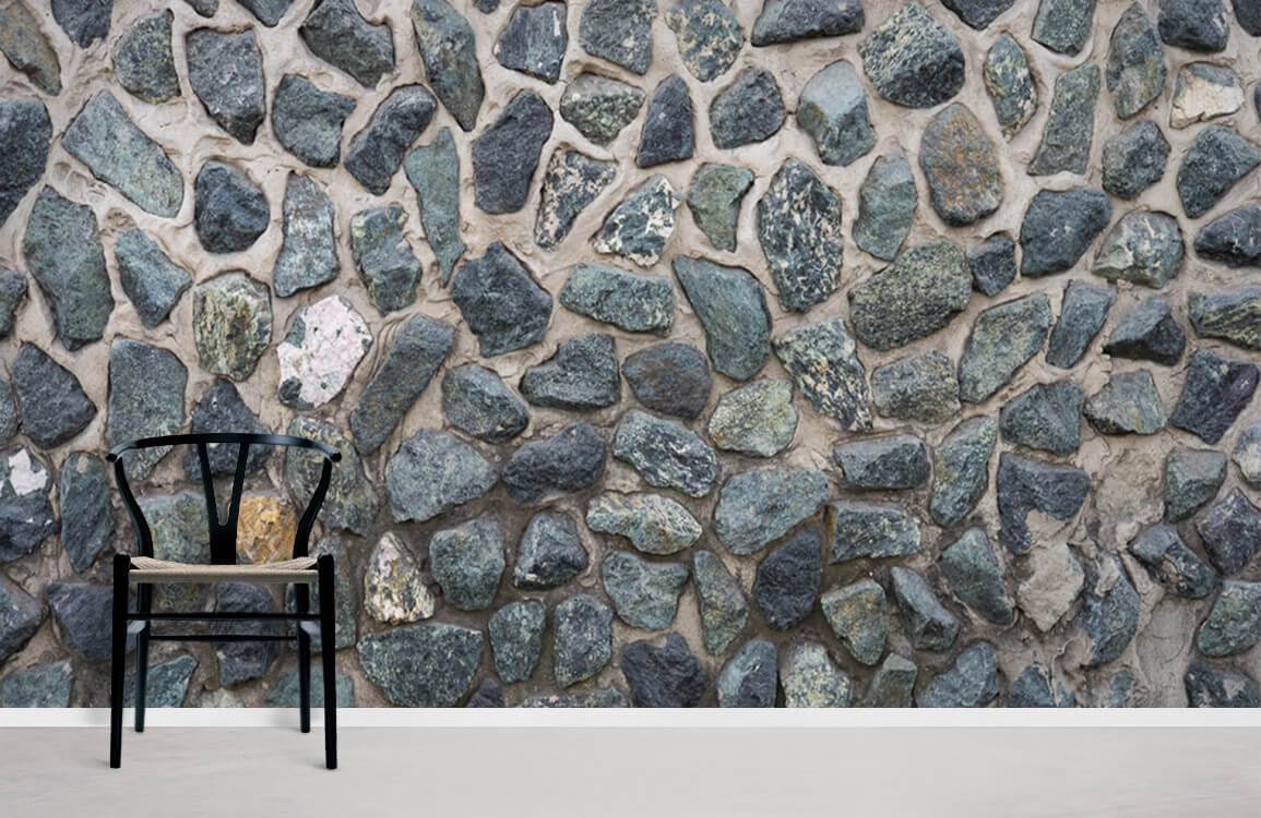 Papier peint mural effet pavés - Le meilleur Papier peint panoramique Sur mesure