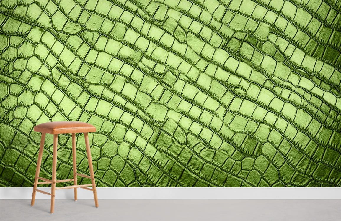 Papier peint mural effet peau de reptile - Le meilleur Papier peint panoramique Sur mesure