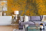 Papier peint mural effet peinture jaune vieilli - Vignette | Mr Papier Peint