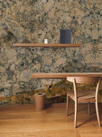Papier peint mural effet pierre brun blocs pour une ambiance authentique - Vignette | Mr Papier Peint