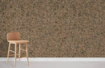 Papier peint mural effet pierre cristalline marron - Vignette | Mr Papier Peint