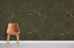Papier peint mural effet pierre fissurée verte pour une évasion naturelle - Vignette | Mr Papier Peint